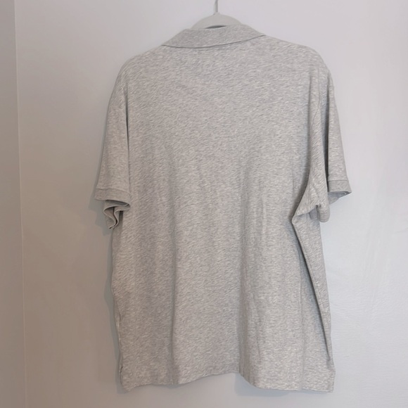 DANIEL CREMIEUX SZ XXL HEATHERED GRAY COTTON POLO EUC - Picture 2 of 7